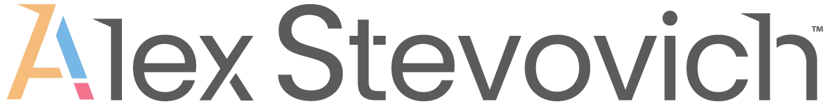 Alex Stevovich's brand mark