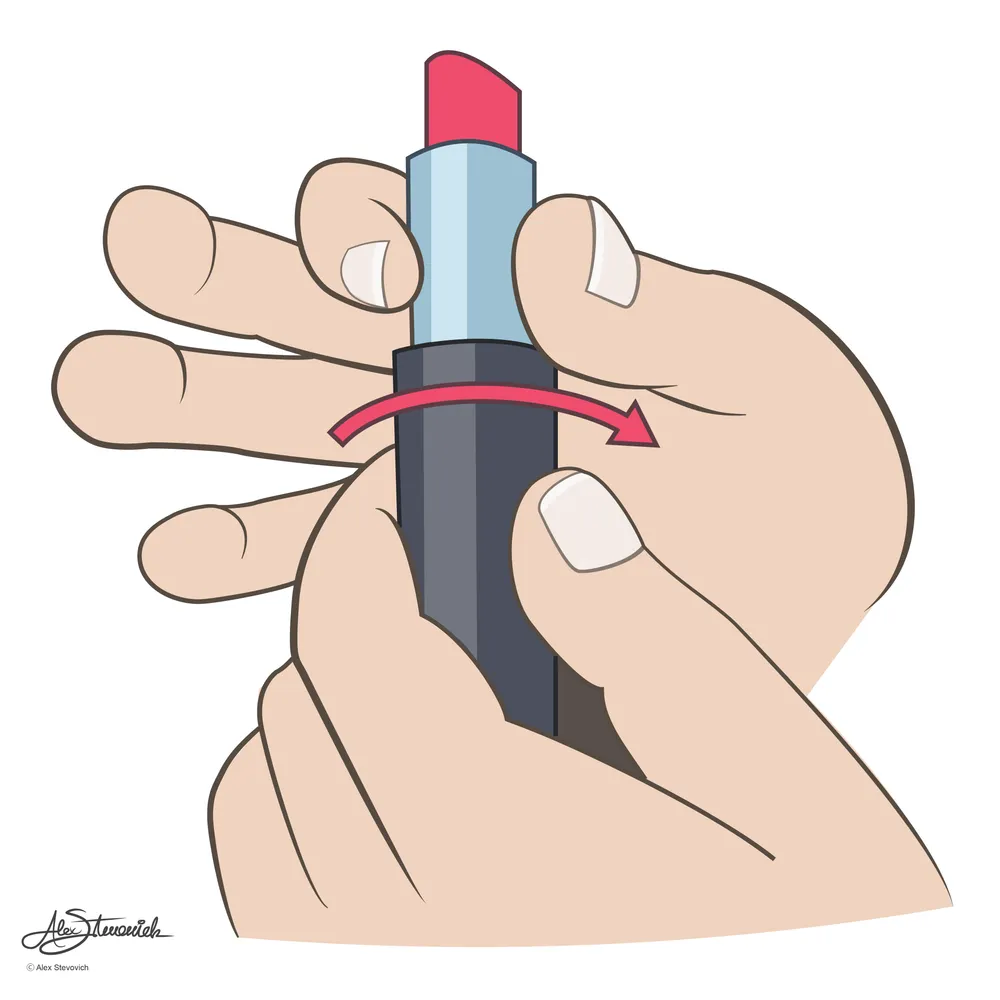 Lipstick Instructions Step 2