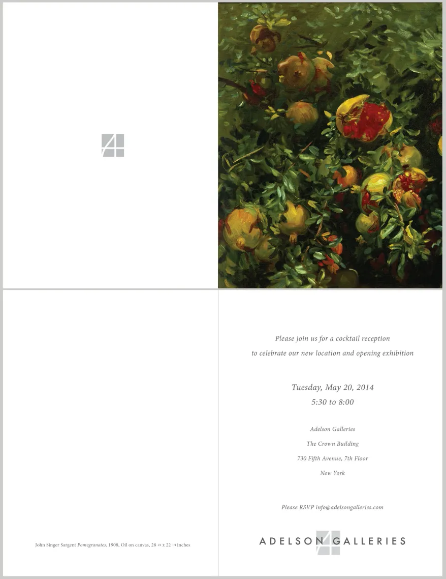 Folding invitation design