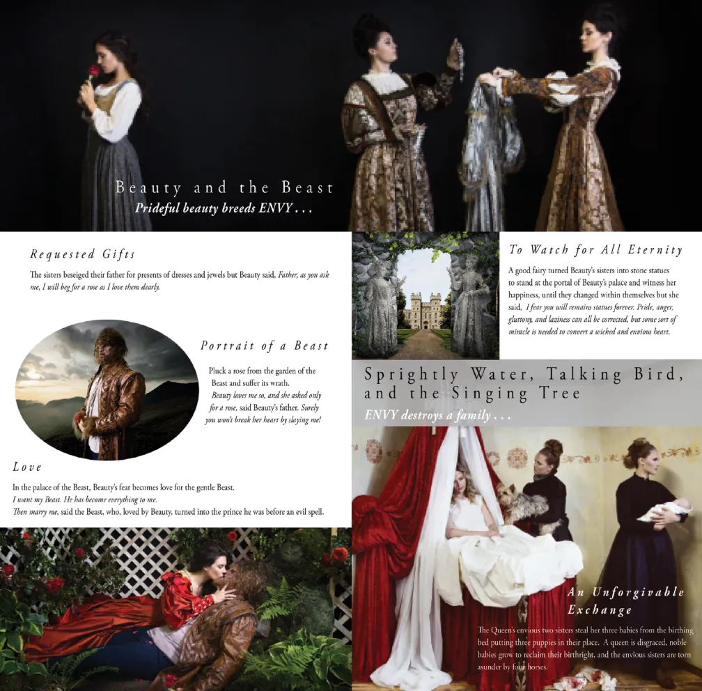Brochure design - faces 1 and 2