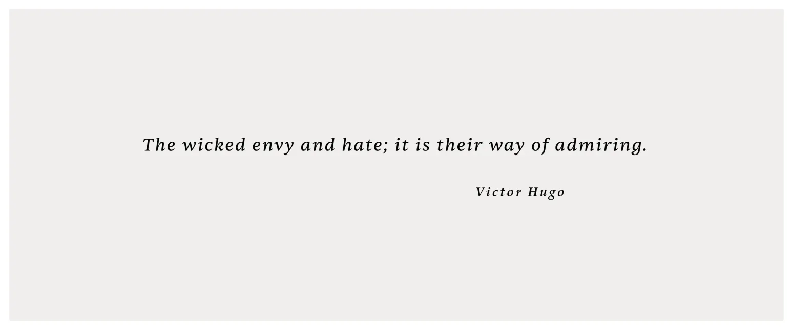 Quote wall Lettering - Victor Hugo