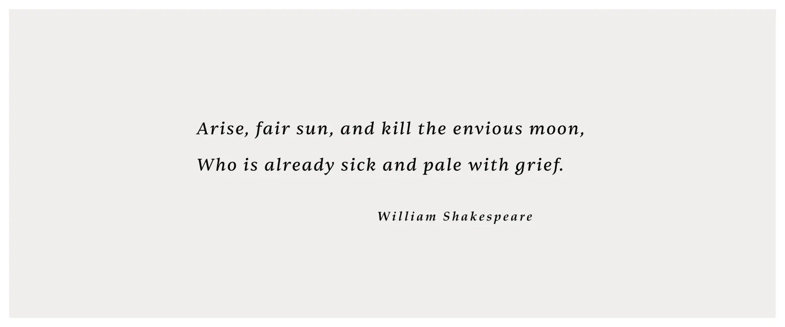Quote wall Lettering - William Shakespeare