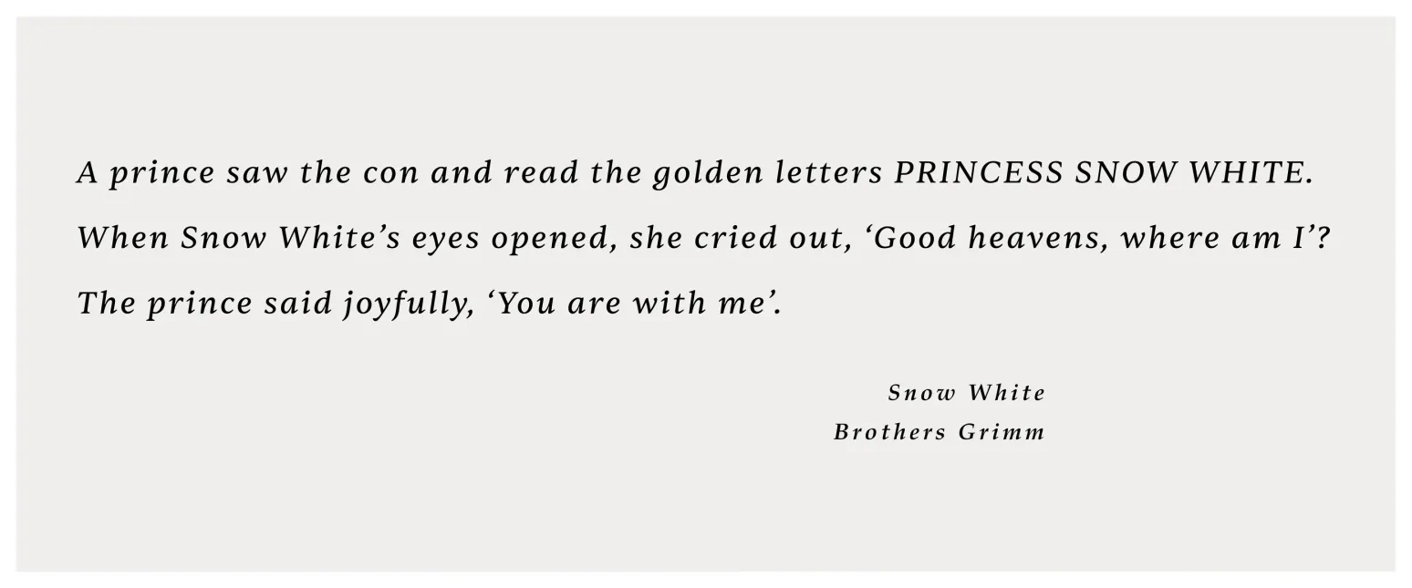 Quote wall Lettering - Snow White #2