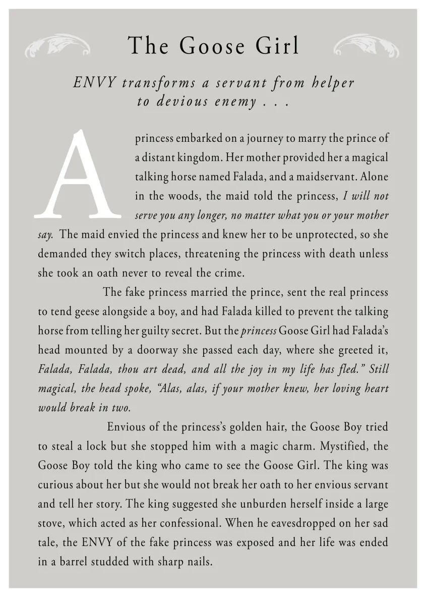 Story wall panel - The Goose Girl