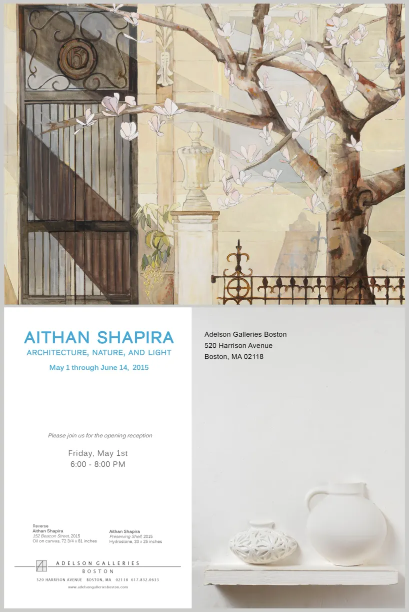 Printed exhibition postcard design