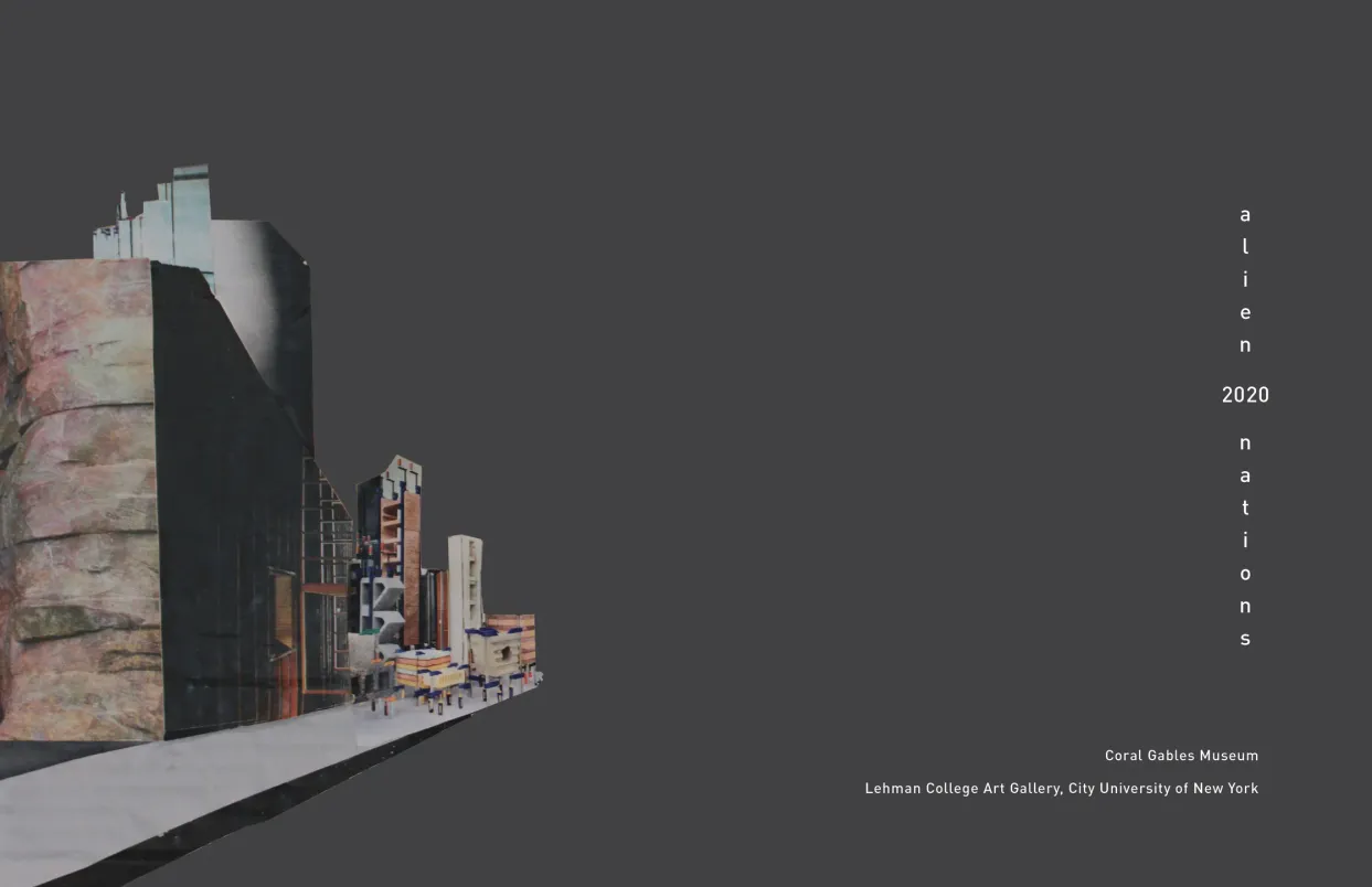Alien Nations 2020 exhibition catalogue, pages 2–3