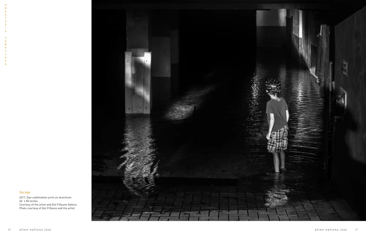 Alien Nations 2020 exhibition catalogue, pages 60–61