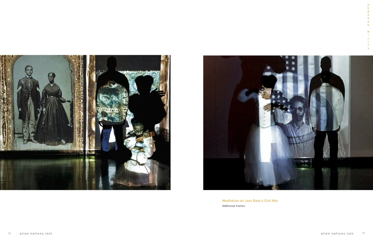 Alien Nations 2020 exhibition catalogue, pages 76–77