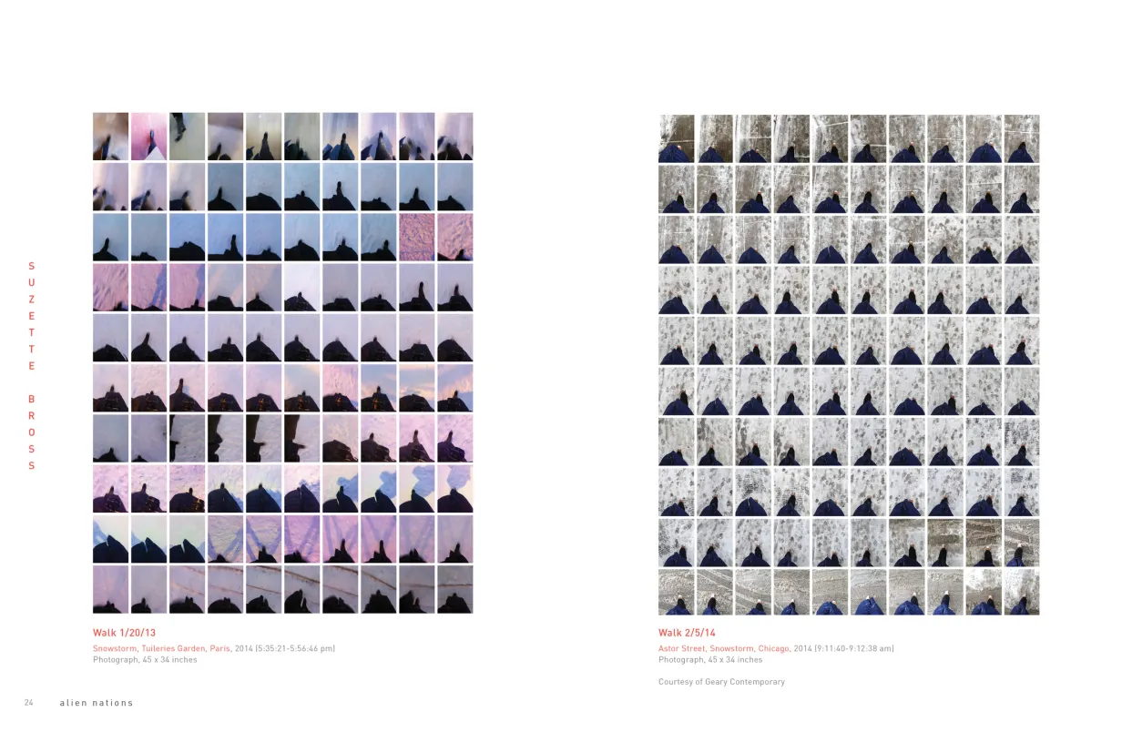 Alien Nations exhibition catalogue, pages 24–25