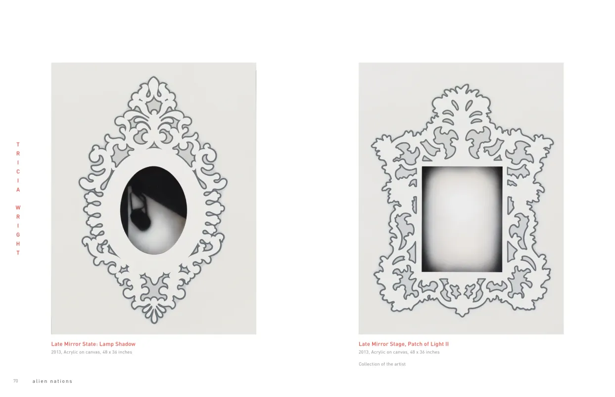 Alien Nations exhibition catalogue, pages 70–71