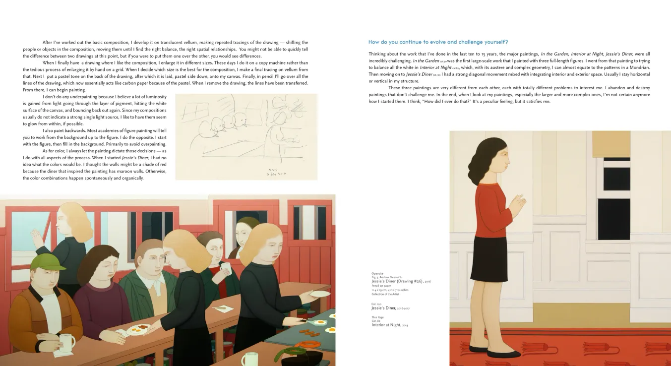 Andrew Stevovich: Beyond the Figure monograph, pages 12–13