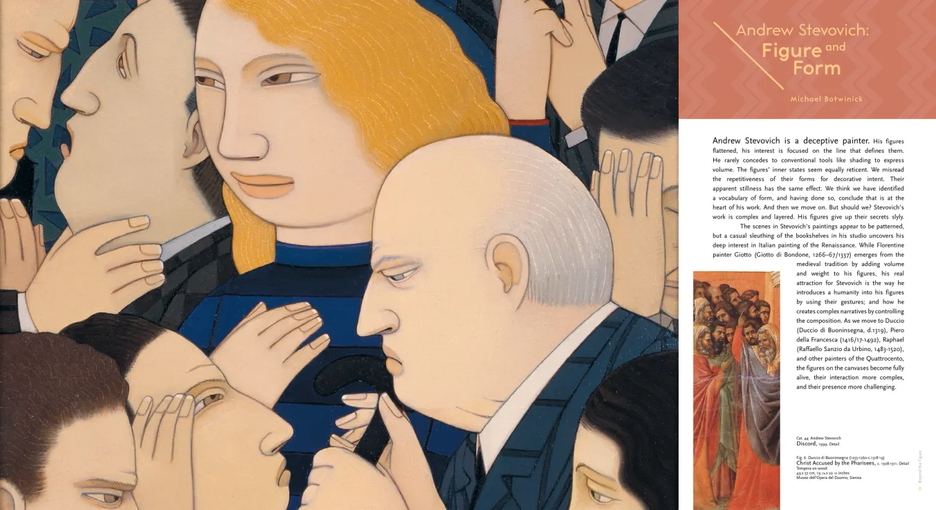 Andrew Stevovich: Beyond the Figure monograph, pages 14–15