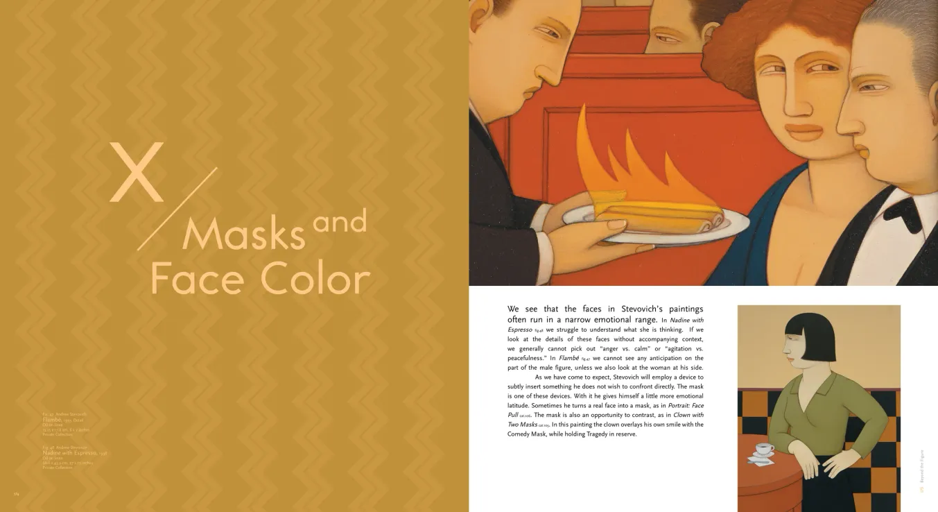 Andrew Stevovich: Beyond the Figure monograph, pages 174–175