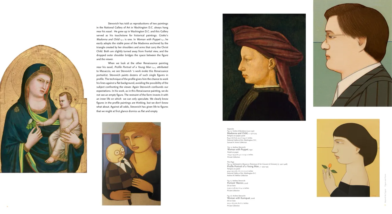 Andrew Stevovich: Beyond the Figure monograph, pages 18–19