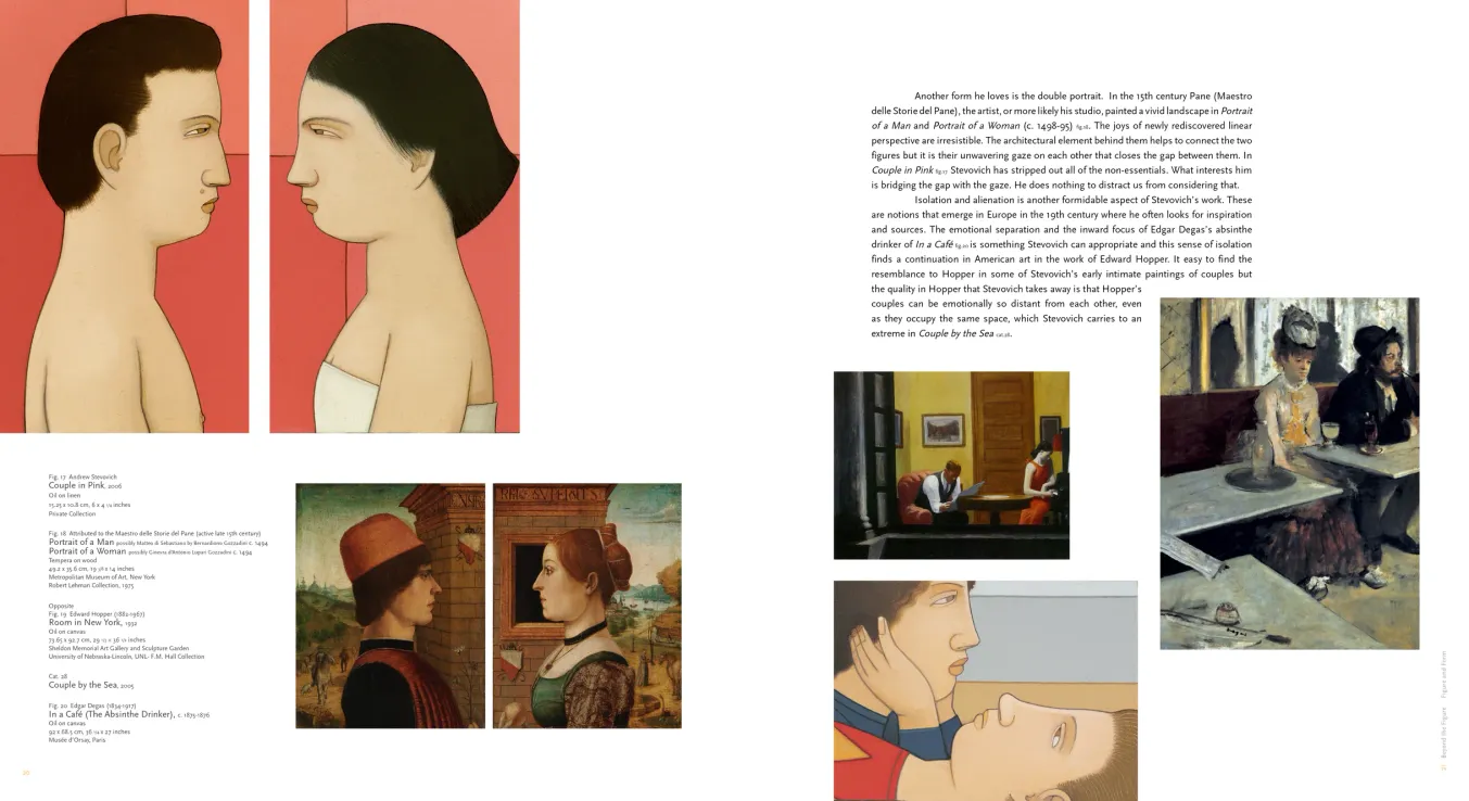Andrew Stevovich: Beyond the Figure monograph, pages 20–21