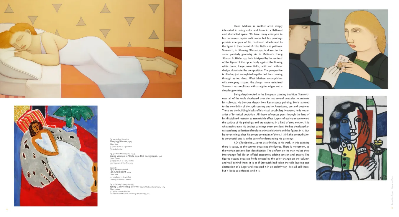 Andrew Stevovich: Beyond the Figure monograph, pages 26–27