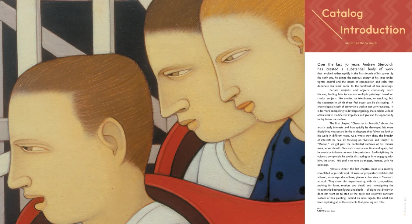 Andrew Stevovich: Beyond the Figure monograph, pages 28–29