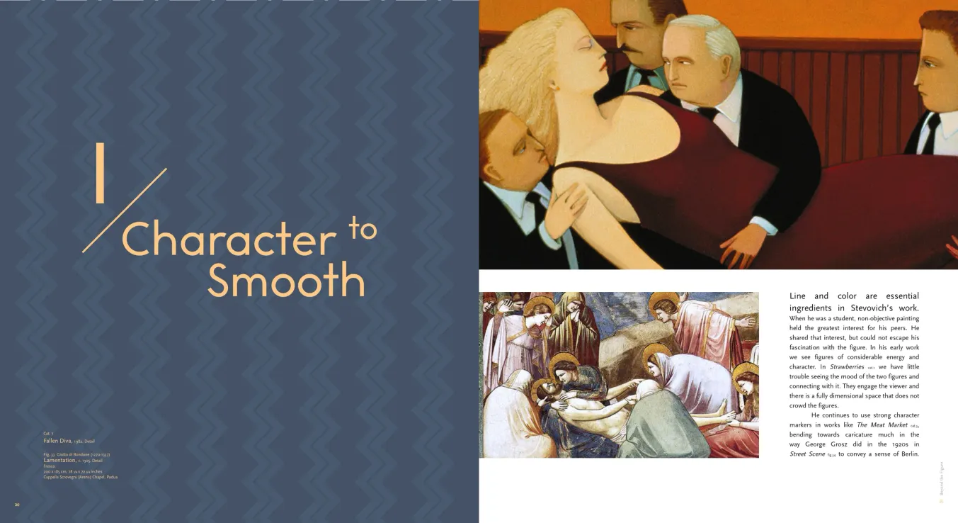 Andrew Stevovich: Beyond the Figure monograph, pages 30–31