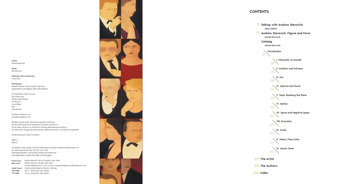 Andrew Stevovich: Beyond the Figure monograph, pages 4–5