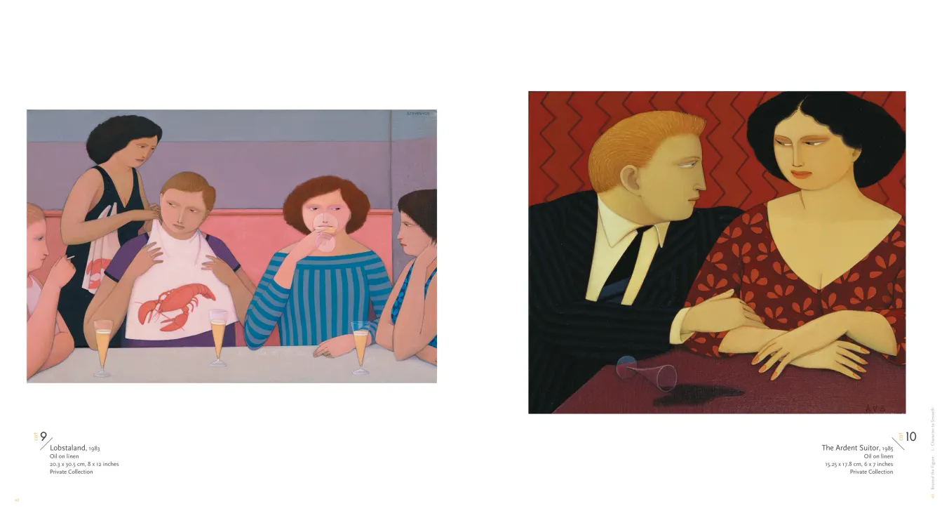 Andrew Stevovich: Beyond the Figure monograph, pages 42–43