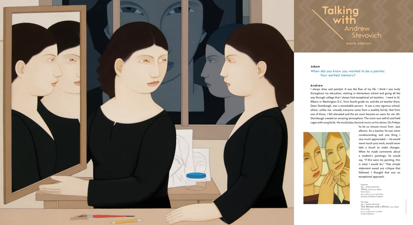 Andrew Stevovich: Beyond the Figure monograph, pages 6–7