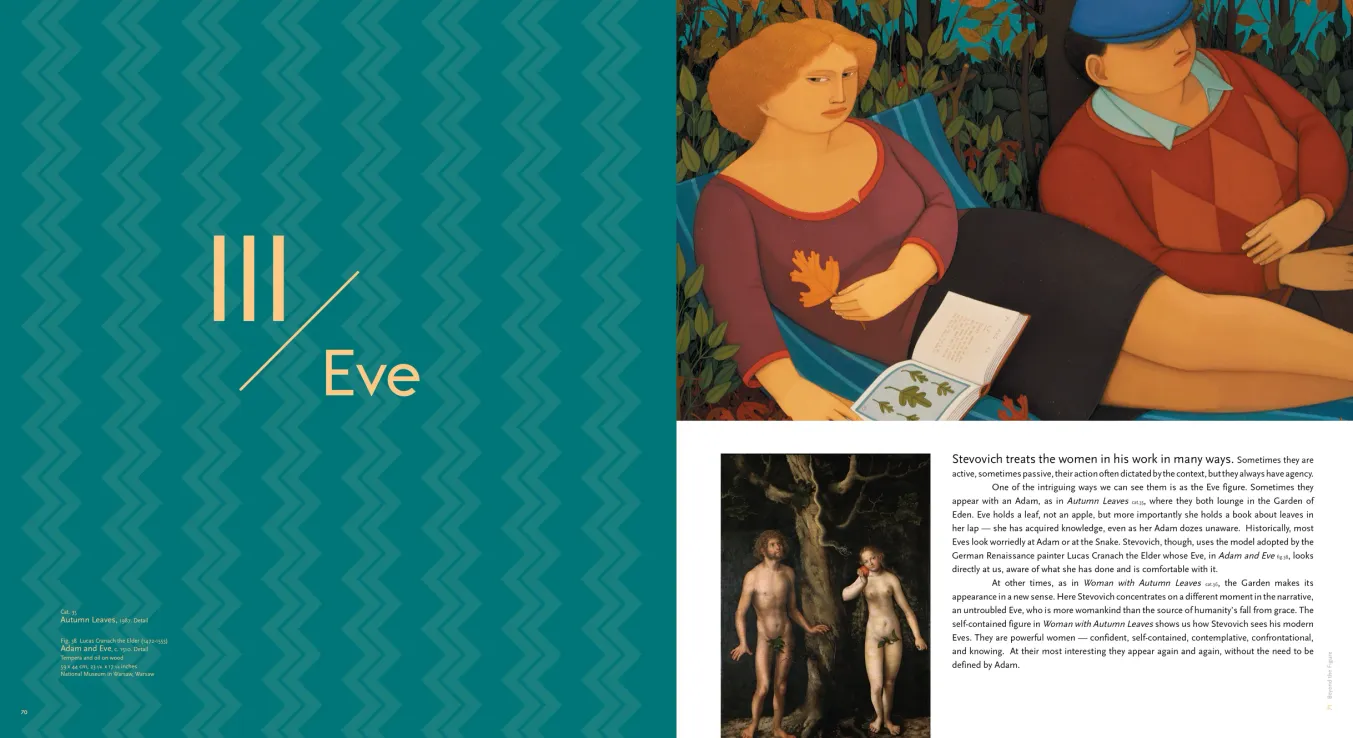 Andrew Stevovich: Beyond the Figure monograph, pages 70–71