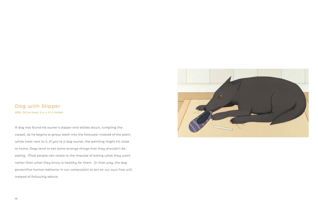 Andrew Stevovich: Contemplating Figures exhibition catalogue, pages 16–17