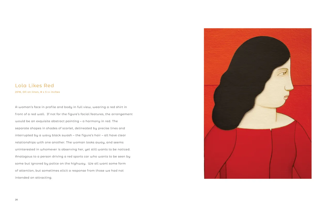 Andrew Stevovich: Contemplating Figures exhibition catalogue, pages 26–27