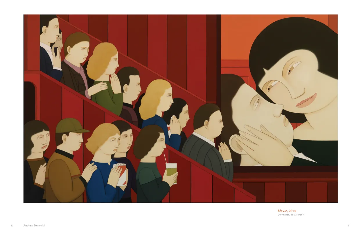 Andrew Stevovich: Familiar Faces exhibition catalogue, pages 10–11