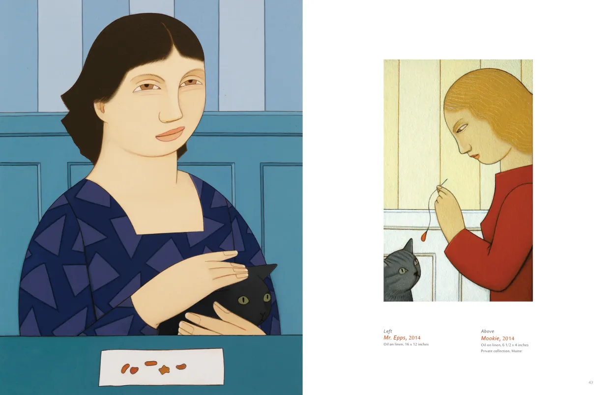 Andrew Stevovich: Familiar Faces exhibition catalogue, pages 42–43
