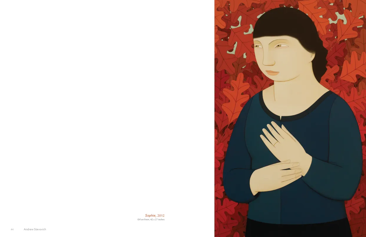 Andrew Stevovich: Familiar Faces exhibition catalogue, pages 44–45