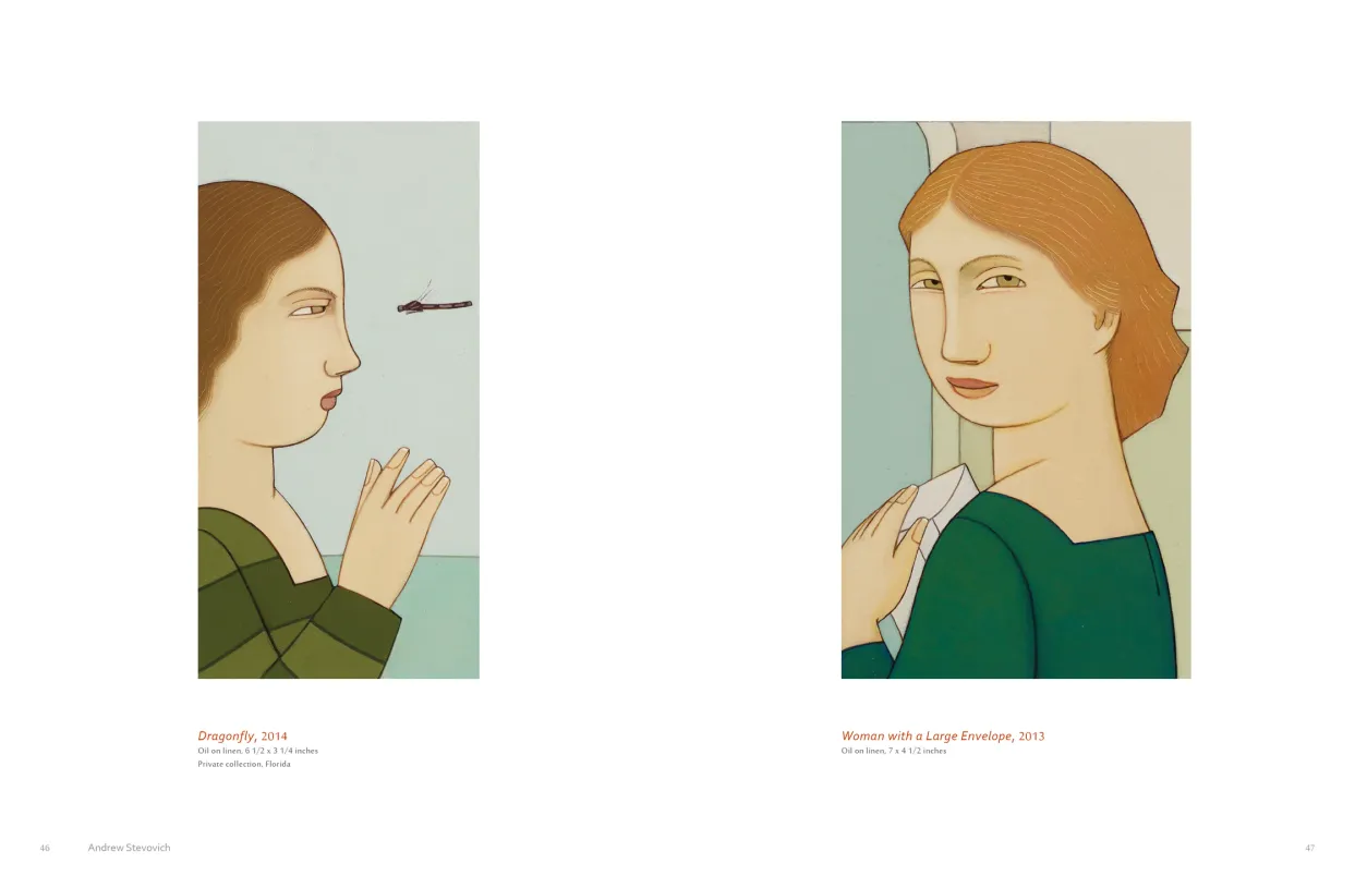Andrew Stevovich: Familiar Faces exhibition catalogue, pages 46–47