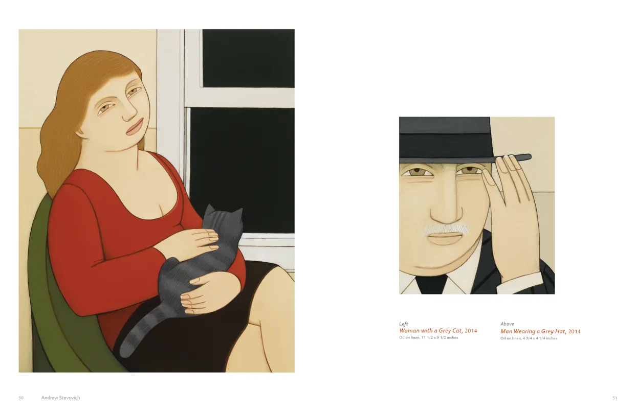 Andrew Stevovich: Familiar Faces exhibition catalogue, pages 50–51