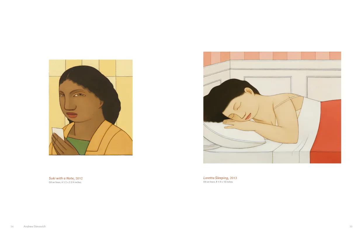 Andrew Stevovich: Familiar Faces exhibition catalogue, pages 54–55