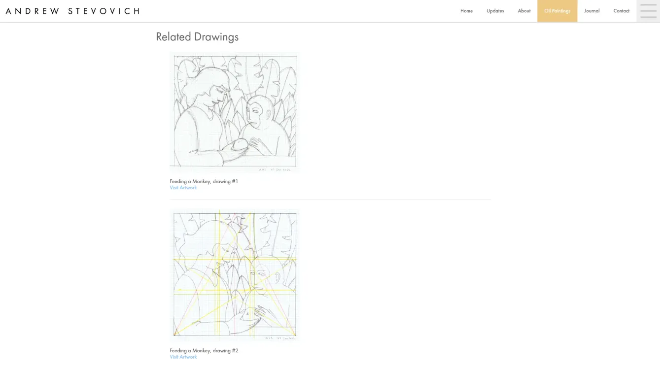 Andrew Stevovich Web, Demonstrating Related Drawings, c. 2025
