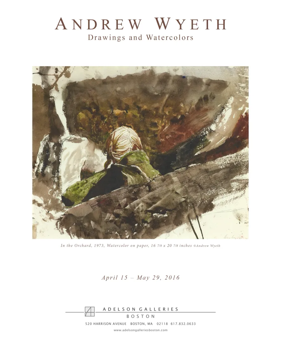 Full-page exhibition advertisement design