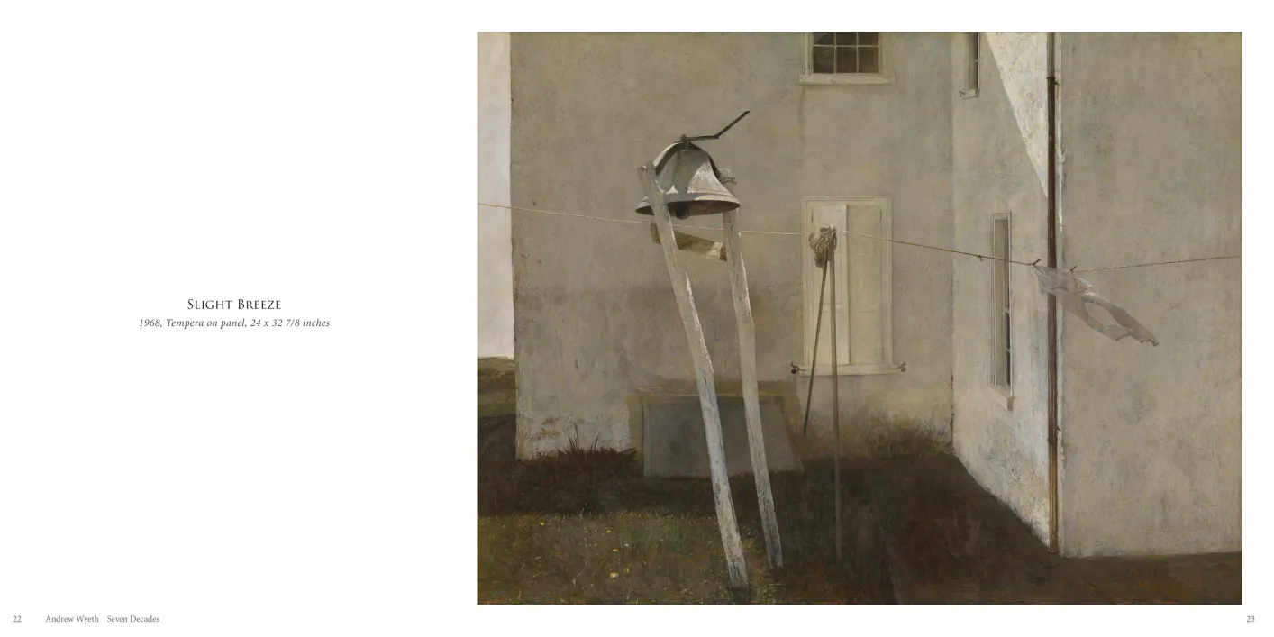 Andrew Wyeth: Seven Decades exhibition catalogue, pages 22–23
