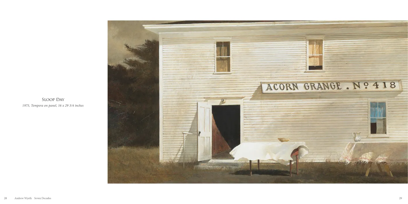 Andrew Wyeth: Seven Decades exhibition catalogue, pages 28–29