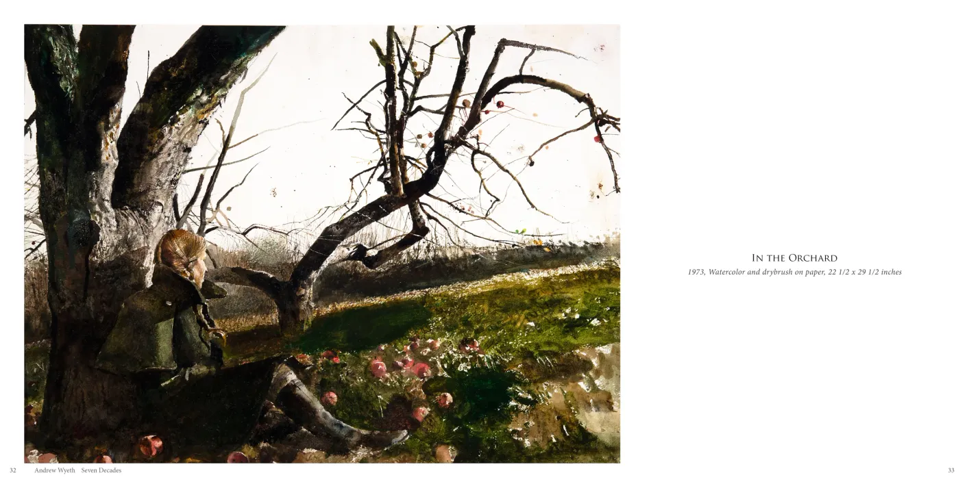 Andrew Wyeth: Seven Decades exhibition catalogue, pages 32–33
