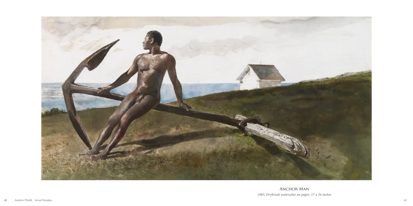 Andrew Wyeth: Seven Decades exhibition catalogue, pages 40–41