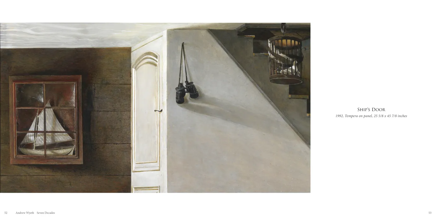 Andrew Wyeth: Seven Decades exhibition catalogue, pages 52–53