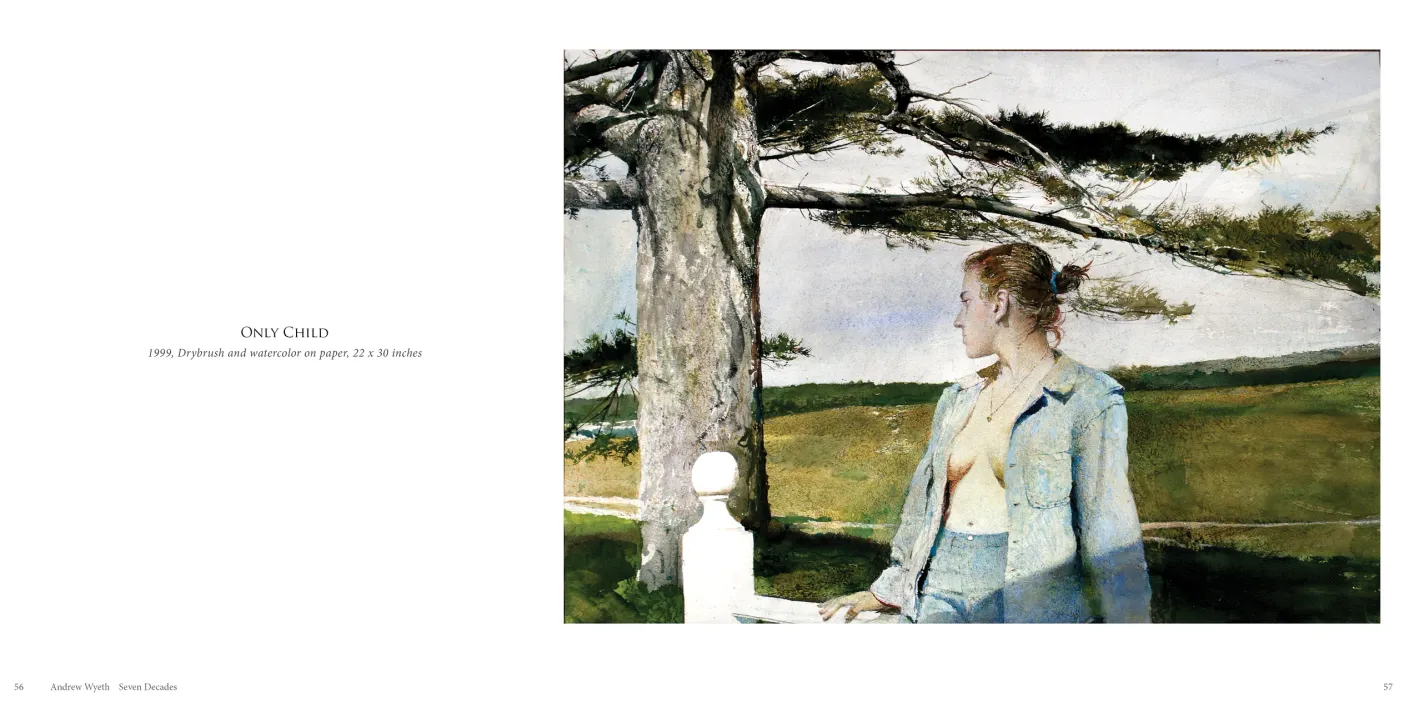 Andrew Wyeth: Seven Decades exhibition catalogue, pages 56–57