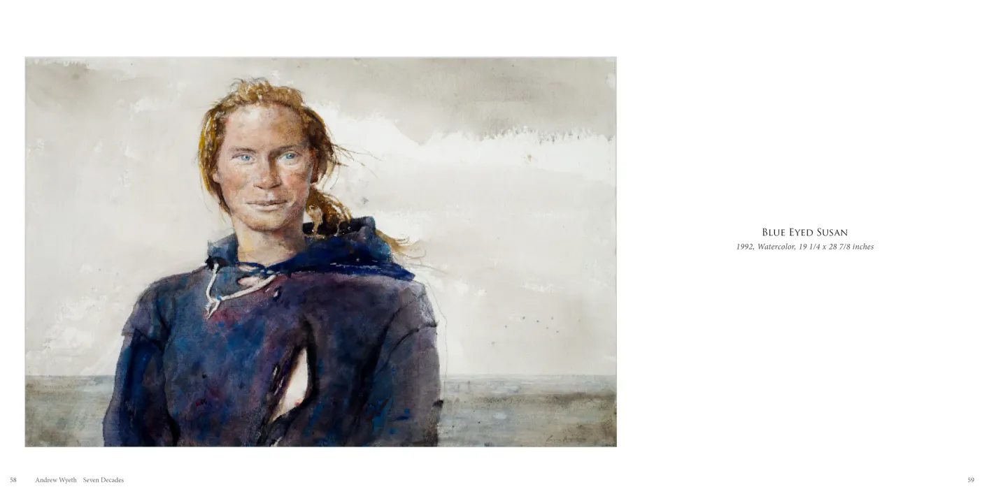 Andrew Wyeth: Seven Decades exhibition catalogue, pages 58–59