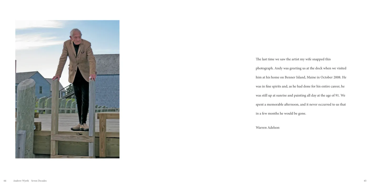Andrew Wyeth: Seven Decades exhibition catalogue, pages 64–65