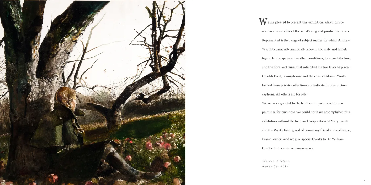 Exhibition catalogue pages 2-3