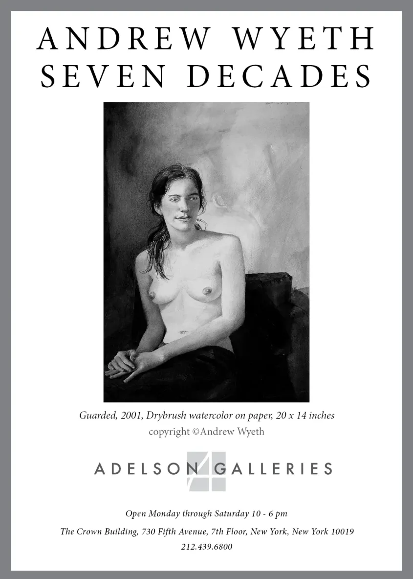 Andrew Wyeth: Seven Decades New York Times Ad Campaign Week 1