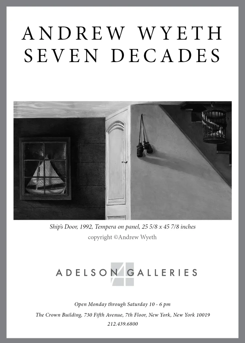 Andrew Wyeth: Seven Decades New York Times Ad Campaign Week 2