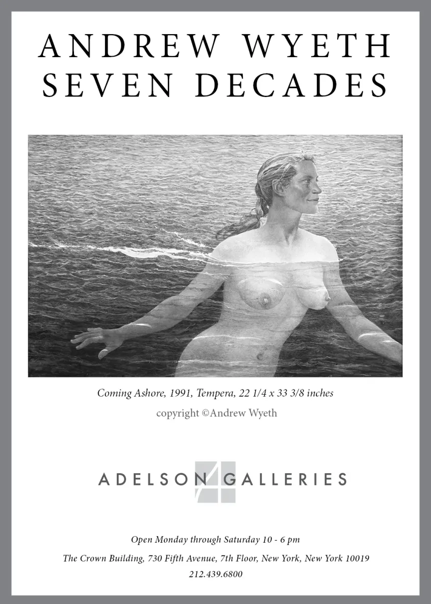 Andrew Wyeth: Seven Decades New York Times Ad Campaign Week 4