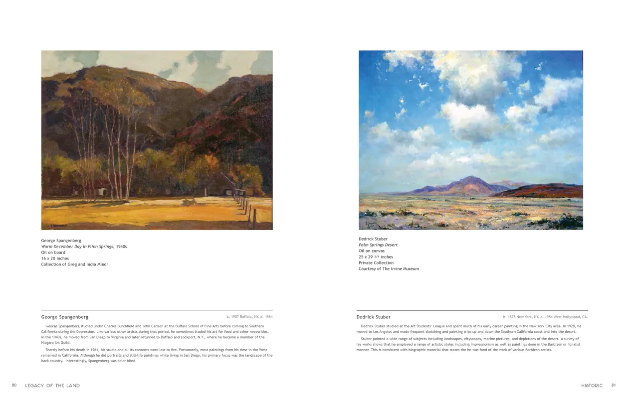 Art in Nature: Legacy of the Land exhibition catalogue, pages 80–81