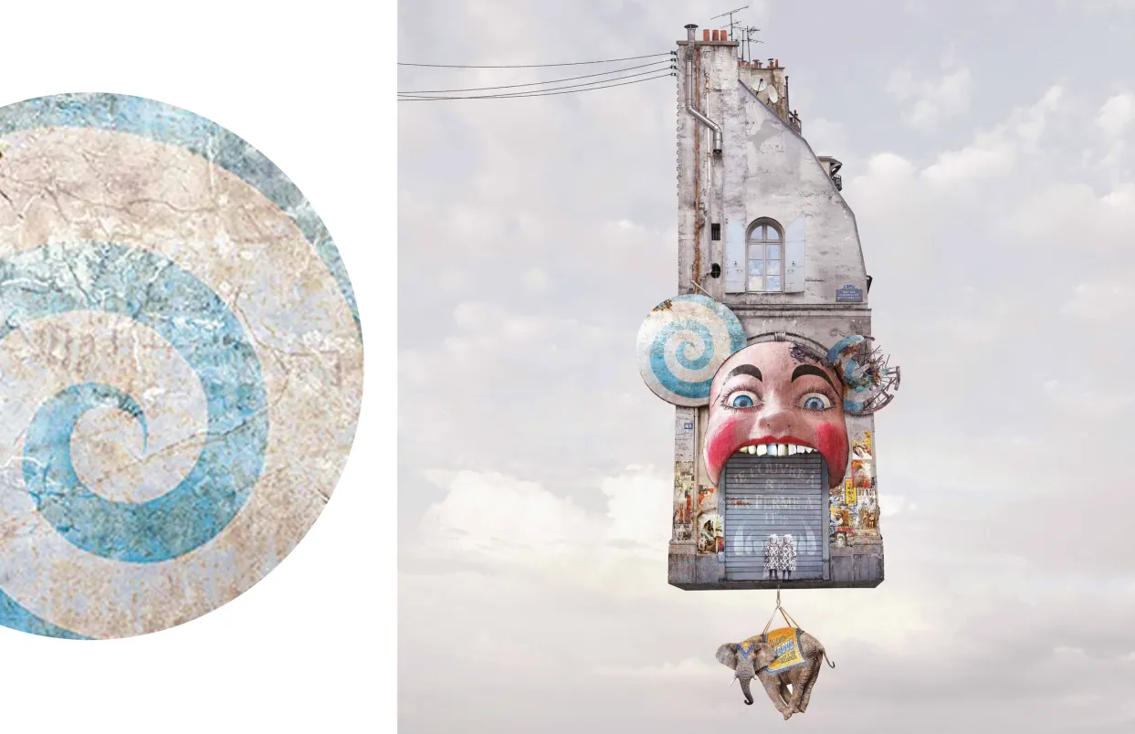 Castles in the Sky: Fantasy Architecture in Contemporary Art exhibition catalogue, pages 44–45